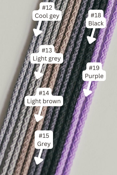Macrame cord for crocheting