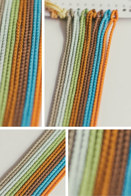 3mm macrame cord Khaki colors