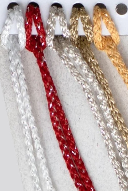 3mm macrame cord Shinning colors