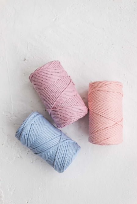 3mm single strand cotton cord
