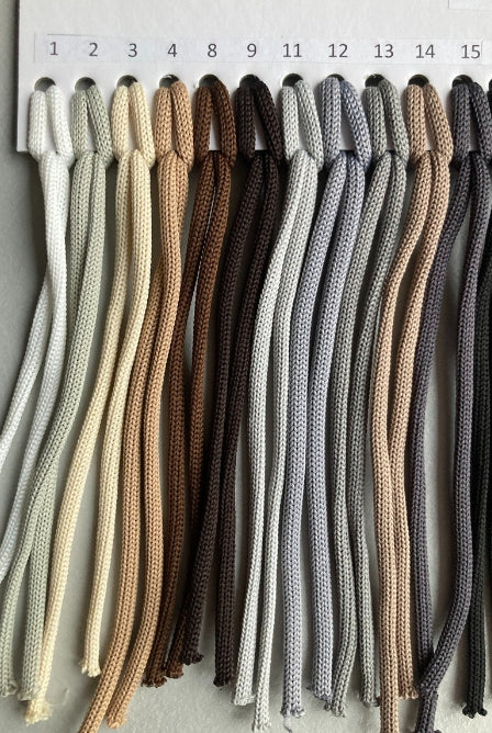 4mm macrame cord earth colors