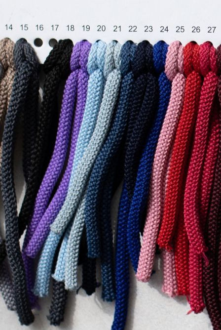 6mm macrame cord Blue