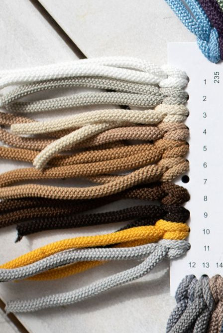 6mm macrame cord Grey colors