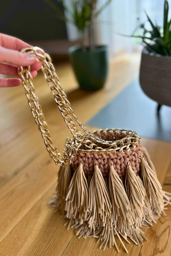 Brown purse Midnight Chick bag