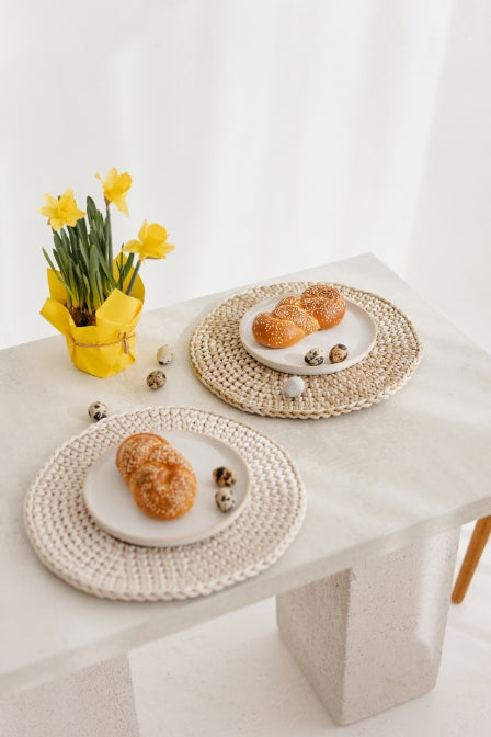 Placemat pattern "Modern Mosaic crochet placemats"