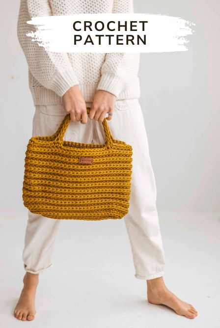 Crochet laptop bag pattern