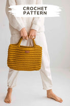 Crochet laptop bag pattern