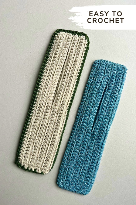 Crochet iPhone pocket pattern color options