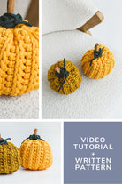 Easy crochet pumpkin pattern