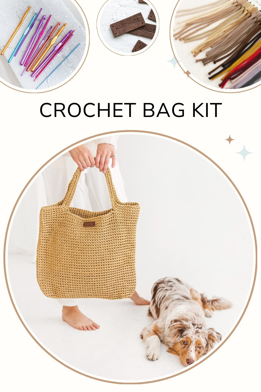 DIY crochet bag kit My best friend