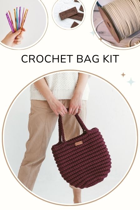 DIY bag kit bordo kiss