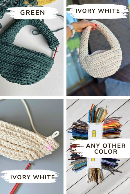 Egg bag crochet pattern