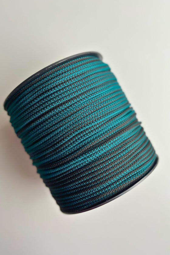6 mm macrame cord green