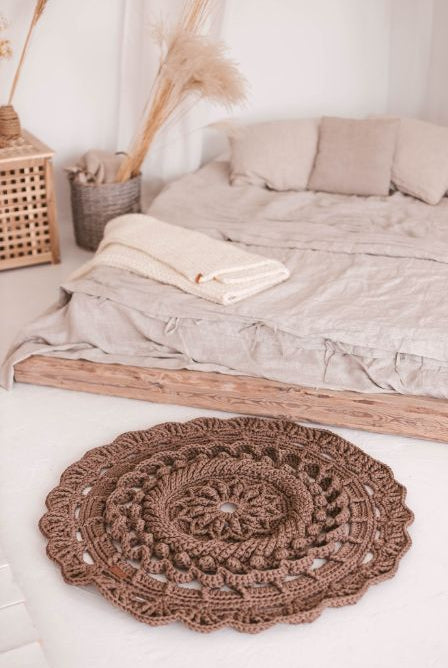 How to crochet rug
