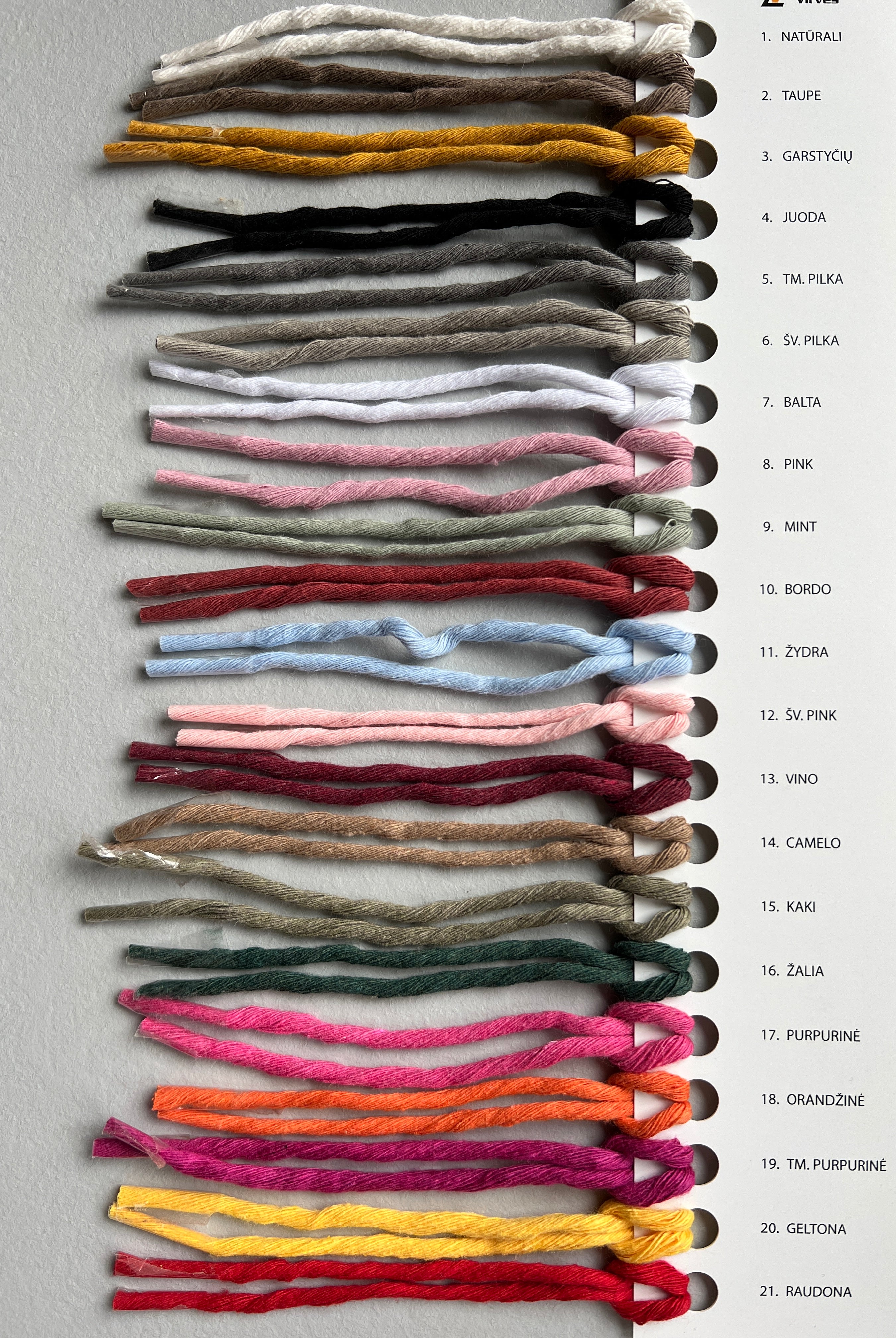 3mm single strand cord