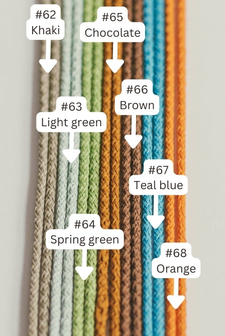 Macrame cords