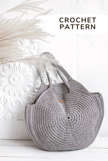 Modern crochet bag pattern Donna bag