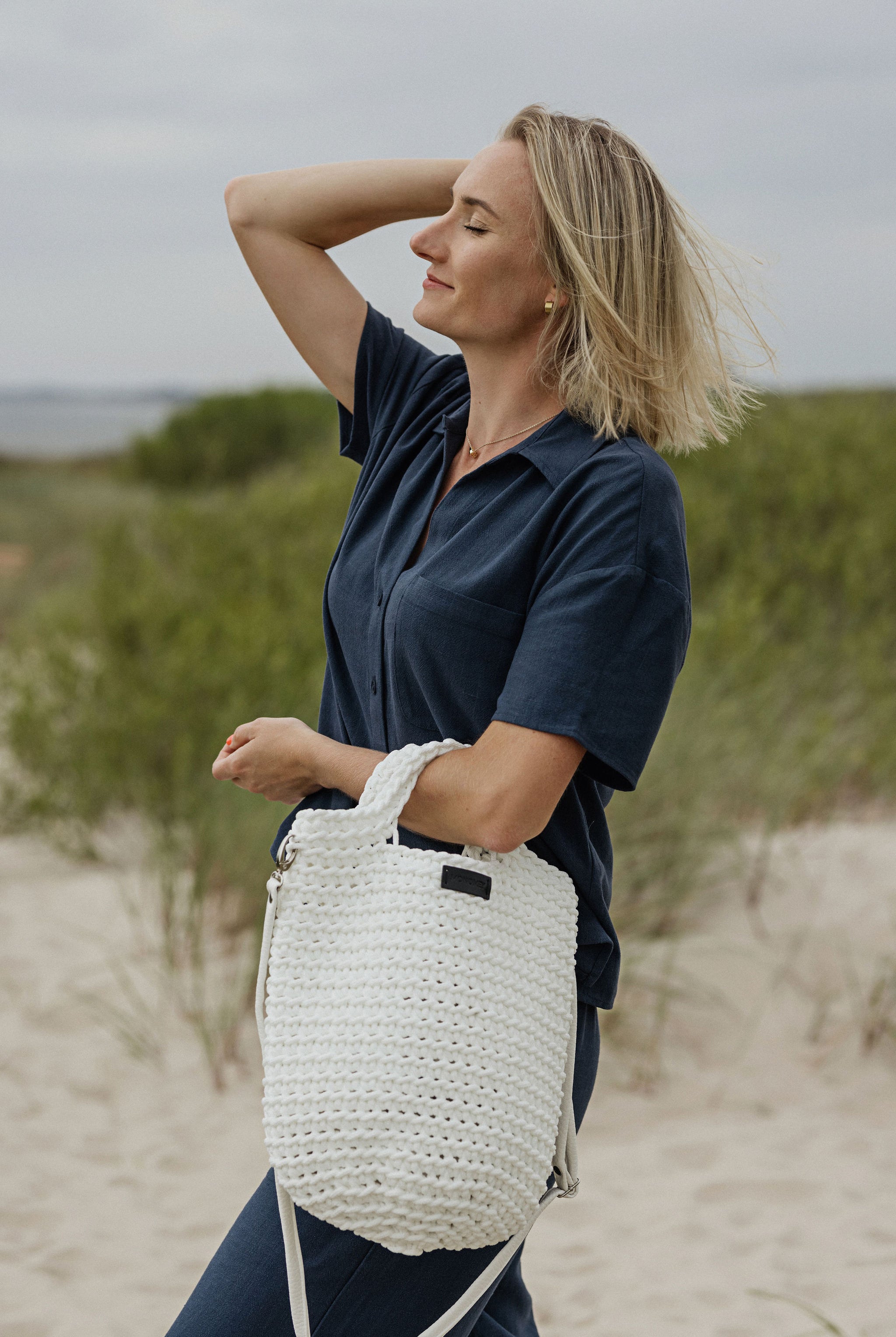 White bag