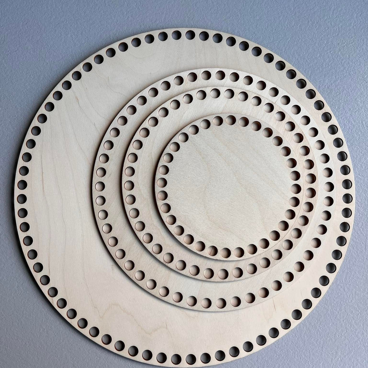 Wooden basket bases for crochet – MonoMey Studio