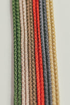 3mm macrame cord Brown, Red and Golden colors