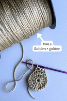 3mm macrame cord golden