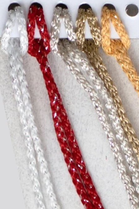 3mm macrame cord Shinning colors