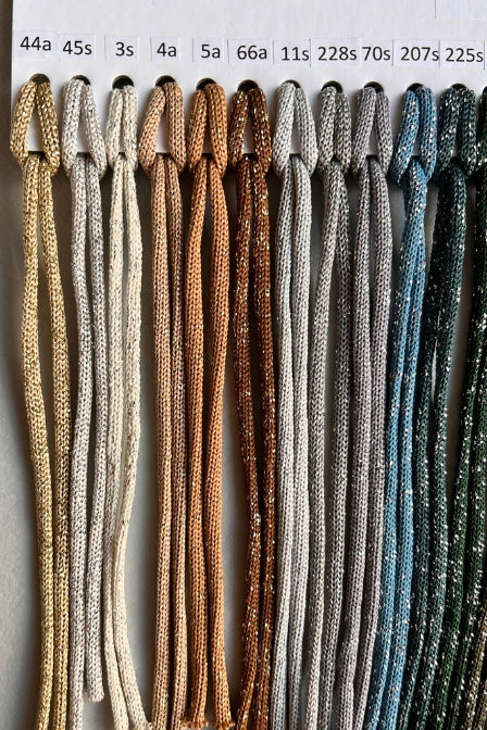 4mm braided macrame cord shinning