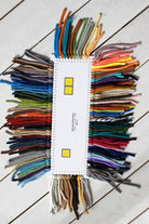 6mm and 3mm cord color samples card
