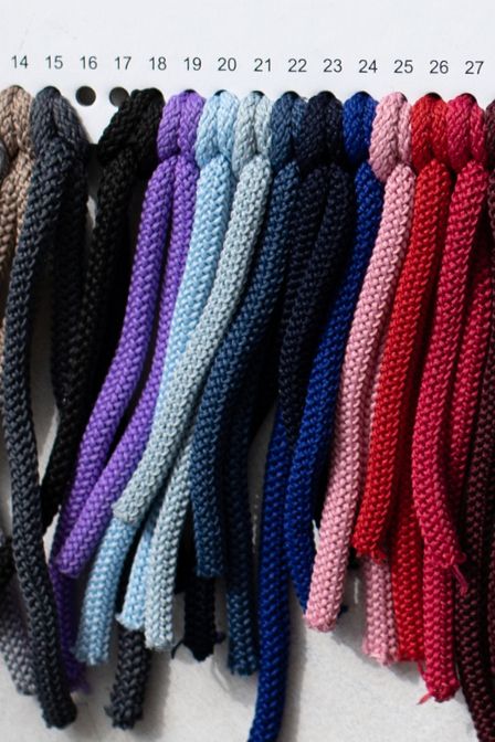 6mm macrame cord Blue