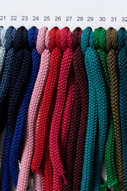 6mm macrame cord Pink and Violet colors