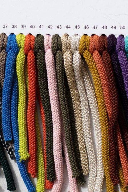 6mm macrame cord Red cord colors