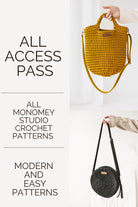 ALL ACCESS PASS crochet patterns