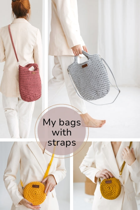 Bags with long straps
