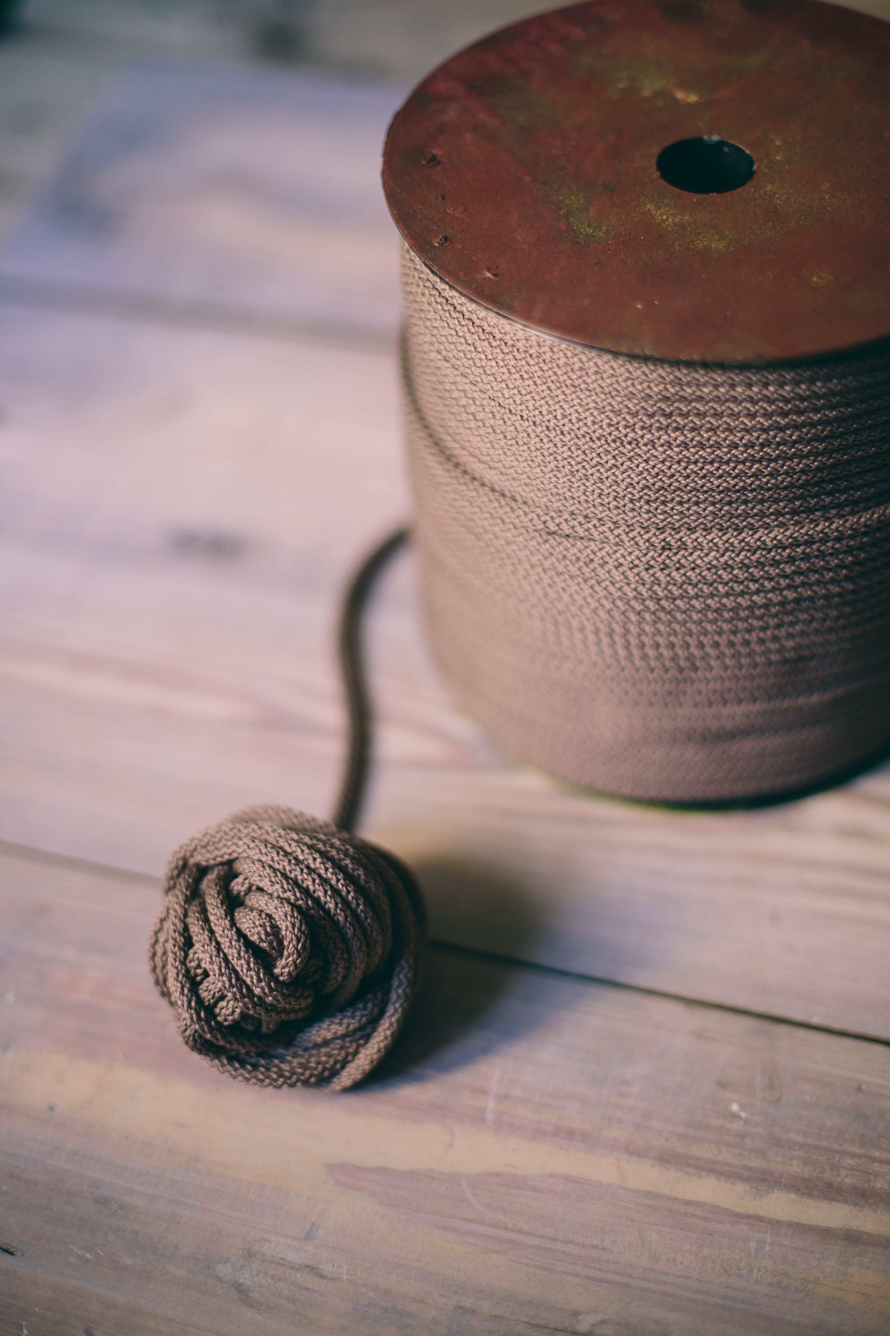 Coconut brown macrame cord
