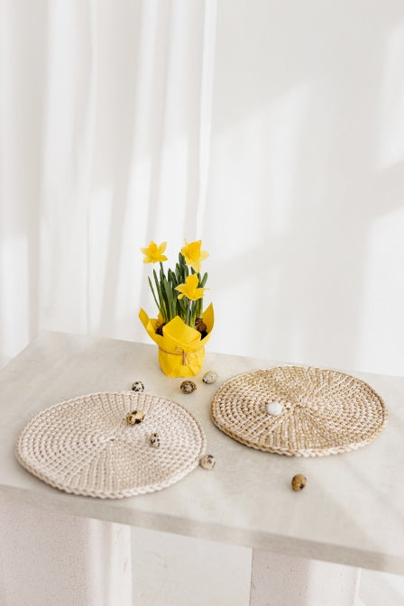 Placemat pattern "Modern Mosaic crochet placemats"