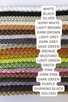 5mm macrame rope - colorful palette