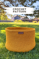 Crochet Basket Pattern PDF