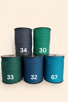 4 mm braided macrame cord green colors