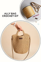 Crochet Bag Kit for Beginners - Golden Ally Bag Complete Set