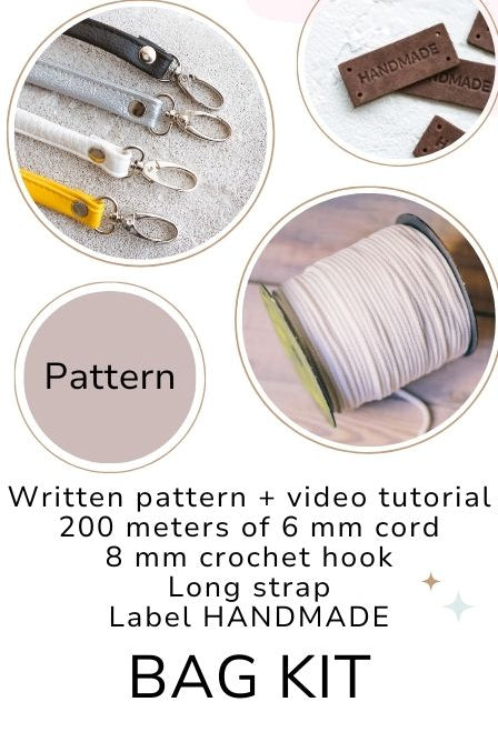 Crochet DIY bag kit