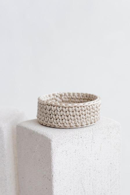 Crochet Easter basket pattern