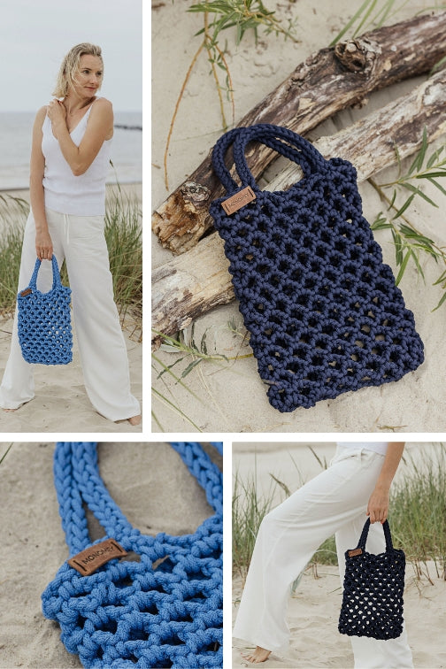 Crochet beach bag kit