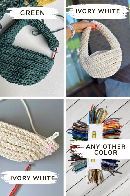 Crochet egg bag kit