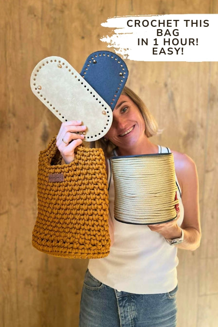 Crochet purse kit Cute purse