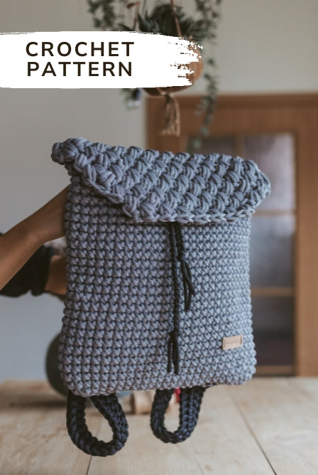 Crochet backpack pattern