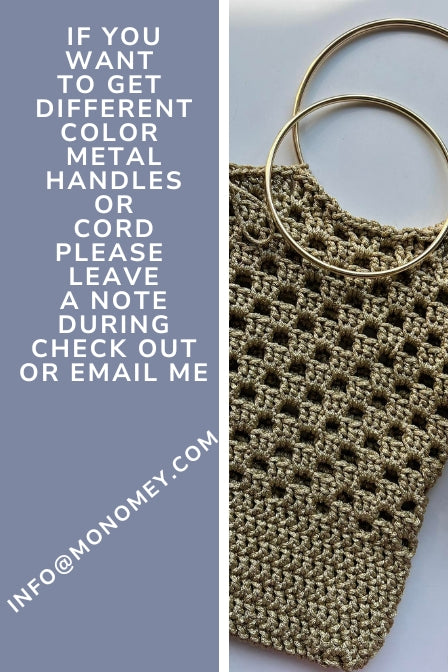 Crochet bag kit