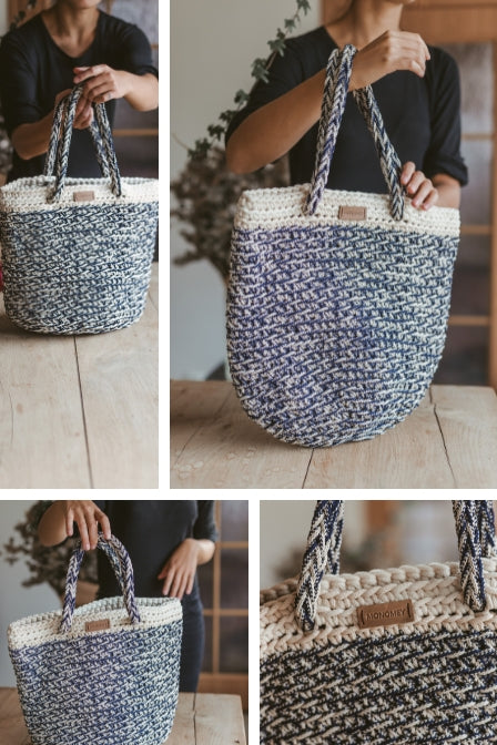 Hot Lillian Handbag- Handcrafted Crocheted Shoulder Bag