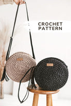 Crochet crossbody bag pattern
