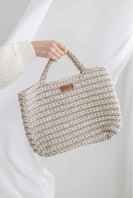 Crochet handbag kit DIY crafts