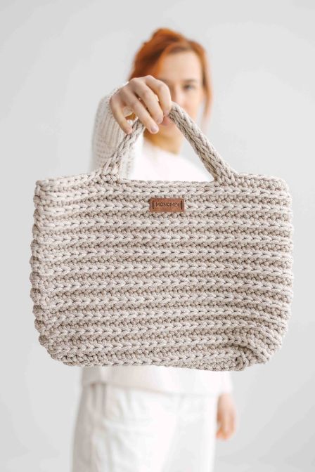 Crochet handbag kit easy pattern